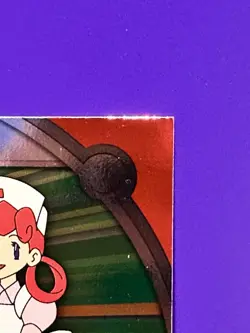 NURSE JOY HV16 HEROES & VILLAINS POKEMON CARD HOLO FOIL 2000 - Image 3