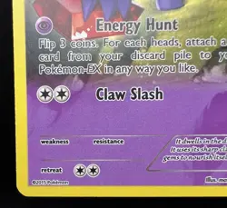 XY92 Sableye Black Star Promo Holo Pokemon TCG Card Damaged - Image 5
