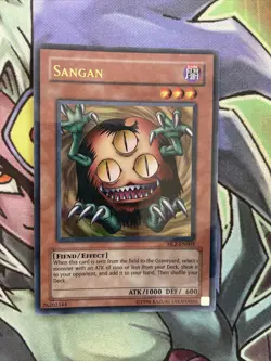 HL2-EN003 Sangan Ultra Rare Hobby League Edition NM Yugioh Card - Image 1