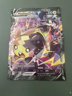 Morpeko V-Union SWSH 215 216 217 218 - Set of 4 Pokemon Black Star Promo Cards - Image 1