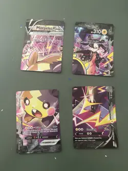 Morpeko V-Union SWSH 215 216 217 218 - Set of 4 Pokemon Black Star Promo Cards - Image 2