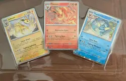 Prismatic Evolutions Poster Collection Cosmos Holo Promo Cards Set of 3 - Image 1