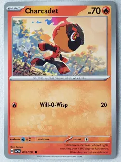 Charcadet 032/191 NM / M Surging Sparks Pokemon Card $2 Combined Ship - Image 1