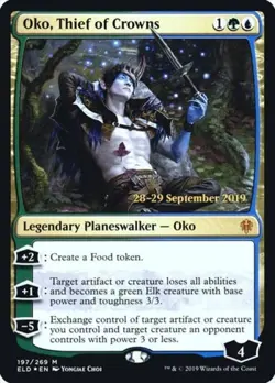Oko, Thief of Crowns -Foil Light Play MTG Promos: Prerelease Cards - Image 1