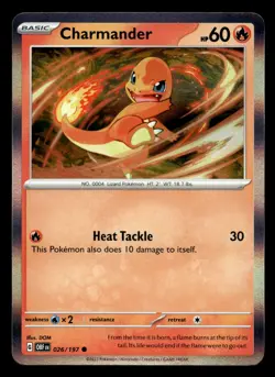 Charmander 026/197 Holo Charizard Premium Collection Promo - Pokemon - Image 1