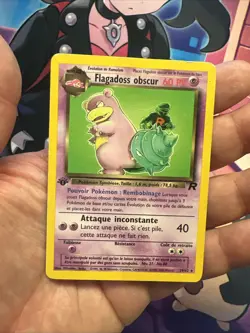 Carte Pokemon Rare Team Rocket Flagadoss Obscur 29/82 Francais Edition 1 Ed1 - Image 2