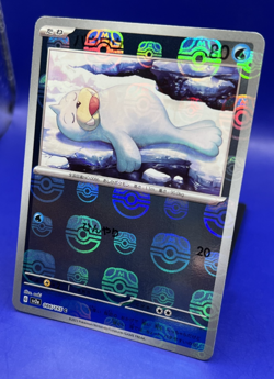 2023 Pokemon Japanese 151 Seel Master Ball Foil C 086/165 SV2a NM - Image 3
