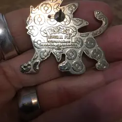 Pokemon SOLGALEO COLLECTOR'S PIN (Release date: November 2016) - Image 4