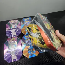 Mew V Pokemon V Forces Tin 2021 - BRAND NEW SEALED Vivid Voltage XY Set (6X) - Image 5