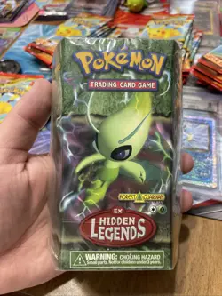 2004 Pokemon EX Hidden Legends Celebi Art Forest Guardian Theme Deck SEALED - Image 1
