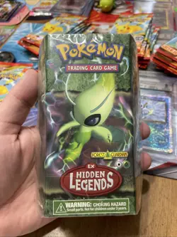 2004 Pokemon EX Hidden Legends Celebi Art Forest Guardian Theme Deck SEALED - Image 2