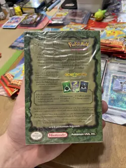 2004 Pokemon EX Hidden Legends Celebi Art Forest Guardian Theme Deck SEALED - Image 4