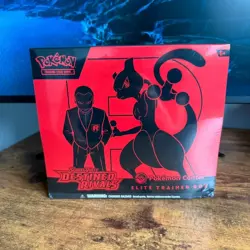 Pokemon Destined Rivals Pokemon Center Elite Trainer Box ETB | Damaged Corner - Image 1