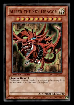Slifer The Sky Dragon YGLD-ENG01 Ultra Rare - Yugioh - Image 1