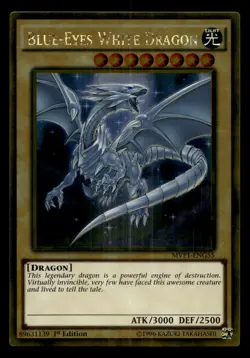 Blue Eyes White Dragon MVP1-ENG55 Gold Ultra Rare - Yugioh - Image 1