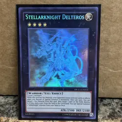 Yugioh Stellarknight Delteros DUEA-EN053 Ghost Rare LP - Image 1