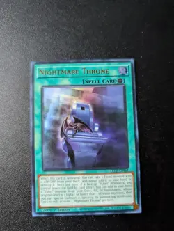 Nightmare Throne LEDE-EN061 Legacy of Destruction 1st Edition - Image 1