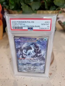 Pokemon TCG Chien-Pao EX Special Illustration Rare Card 261/193 Paldea Evolved - Image 1
