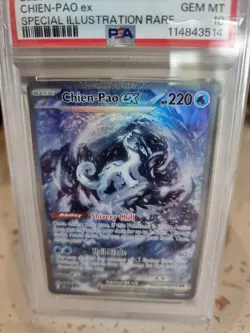 Pokemon TCG Chien-Pao EX Special Illustration Rare Card 261/193 Paldea Evolved - Image 2