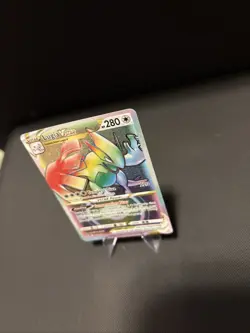 Pokemon TCG Rainbow Lugia VSTAR English Silver Tempest Card 202/195 Near Mint - Image 3