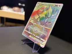 Pokemon TCG Rainbow Lugia VSTAR English Silver Tempest Card 202/195 Near Mint - Image 5