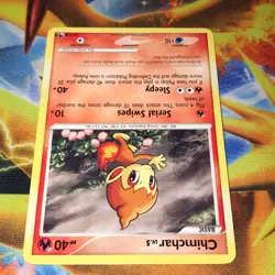 Chimchar ~ 13/17 ~ Non-Holo ~ POP SERIES 9 ~ NM+ ~ Pokemon Card - Image 4