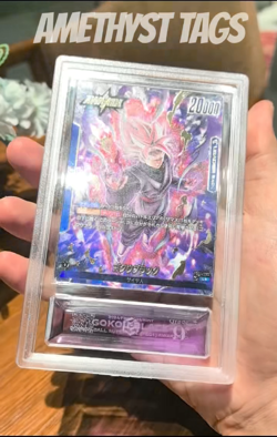 Dragon Ball Cards JPN. Gokou-Black Amethyst Tags FB01-035 PCG 9 (SAME AS PSA 9) - Image 2