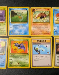 10 × Vintage Fossil Set Pokemon Cards Bulk Bundle Lot LP 1999 Rare - Image 4