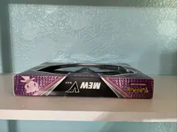 2022 Pokemon MewV Box 4 Booster Packs 1 Oversized Card 1 Foil MewV 1 Foil Mewtwo - Image 4