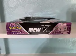 2022 Pokemon MewV Box 4 Booster Packs 1 Oversized Card 1 Foil MewV 1 Foil Mewtwo - Image 5