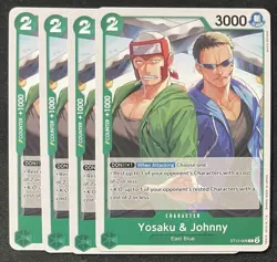 One Piece Card Game Starter Deck 12 #ST12-006 Yosaku & Johnny X4 English - Image 1