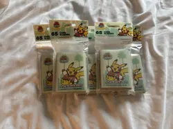 Lot of 5 TCG Card Sleeves Pokemon World Championships Anaheim 2025 Sealed - Image 1