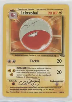 Electrode German Pokemon Jungle #18 1999 15fy - Image 1