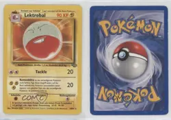 Electrode German Pokemon Jungle #18 1999 15fy - Image 3