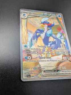 Quaquaval EX 260/193 SIR Paldea Evolved Near Mint Pokemon Card Pack Fresh - Image 3