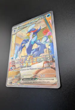 Quaquaval EX 260/193 SIR Paldea Evolved Near Mint Pokemon Card Pack Fresh - Image 4