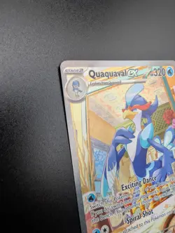 Quaquaval EX 260/193 SIR Paldea Evolved Near Mint Pokemon Card Pack Fresh - Image 5