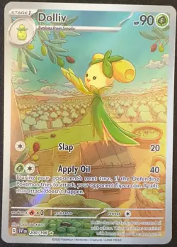 Dolliv 200/198 Pokemon TCG SV01: Scarlet & Violet Base Set Illustration Rare NM - Image 1
