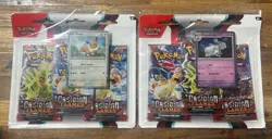 Pokemon TCG: Obsidian Flames ***3-Pack Blisters x set of 2*** Brand New Sealed! - Image 1
