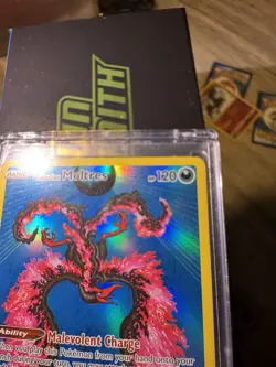 Pokemon Galarian Moltres SWSH 284 Promo NM Sword & Shield Black Star Holo - Image 4