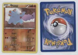 Phanpy Reverse Foil Pokemon Black & White Plasma Storm #71 0e3 - Image 3