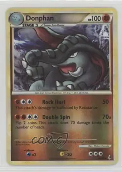 Donphan Reverse Foil Pokemon HeartGold & SoulSilver Call of Legends #42 0dk - Image 1