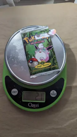1999 Pokemon Jungle Booster Pack, Mint Condition, Sealed, Weighted 21 grams - Image 1