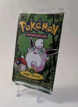 1999 Pokemon Jungle Booster Pack, Mint Condition, Sealed, Weighted 21 grams - Image 2
