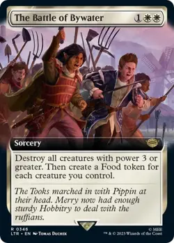 MTG The Battle of Bywater 346 Rare Extended Art The Lord of the Rings - Image 1