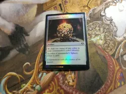 Commander's Sphere Foil MTG Commander Masters - Pack Fresh - - Image 1