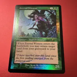 MTG Eternal Witness / Eternal Witness - 30th Anninersary Celebration FOIL PROMO - Image 1
