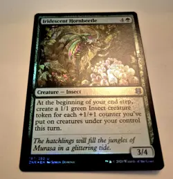 Iridescent Hornbeetle Jumpstart 2022 Magic: The Gathering - Image 1