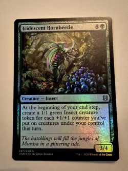 Iridescent Hornbeetle Jumpstart 2022 Magic: The Gathering - Image 2