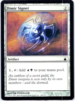 #260 Dimir Signet Ravnica: City of Guilds Common - Image 1